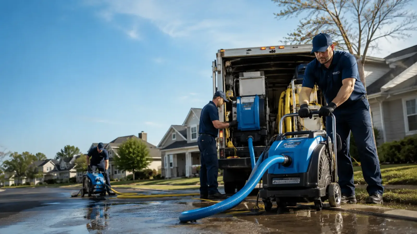 Flood Damage Cleanup in Nesquehoning, PA